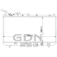 GDN.6.MA.002M-23 馬自達(dá) 鋁質(zhì)散熱器